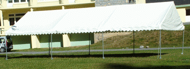 Tente de réception Pavia 6x12m (Ossature + Bâche toit)